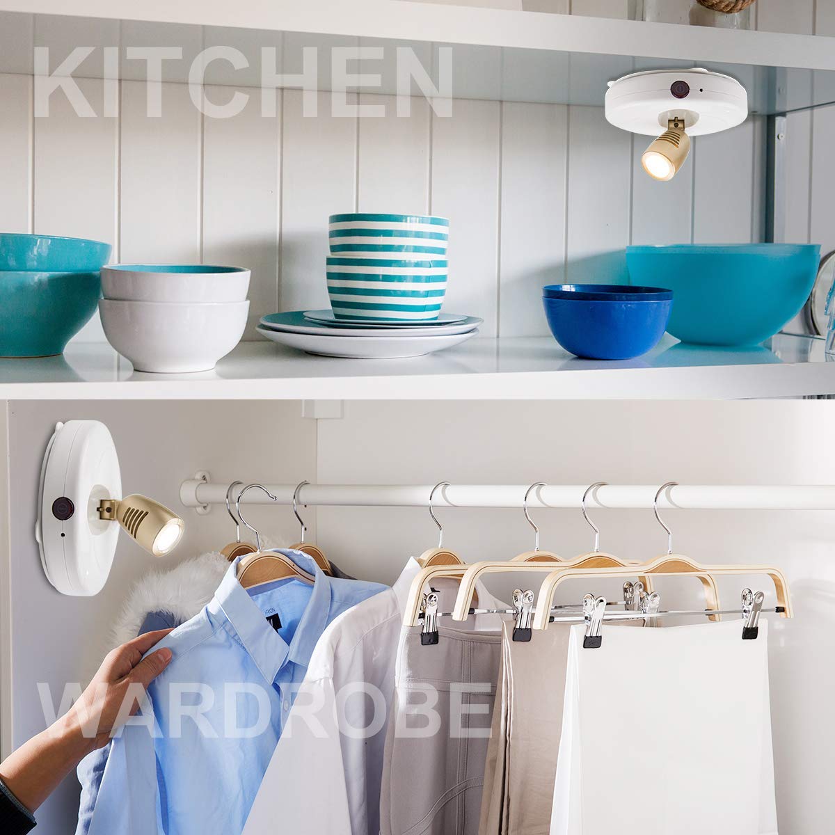 LED Accent Lights for Plants - Wireless (2-pack)