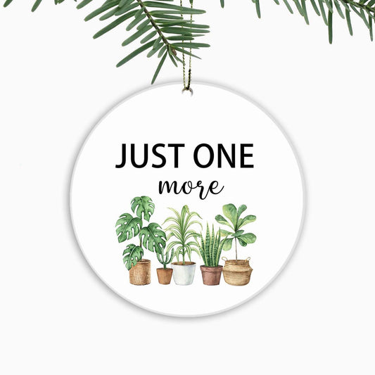 Ceramic Christmas Ornaments for Plant Lovers