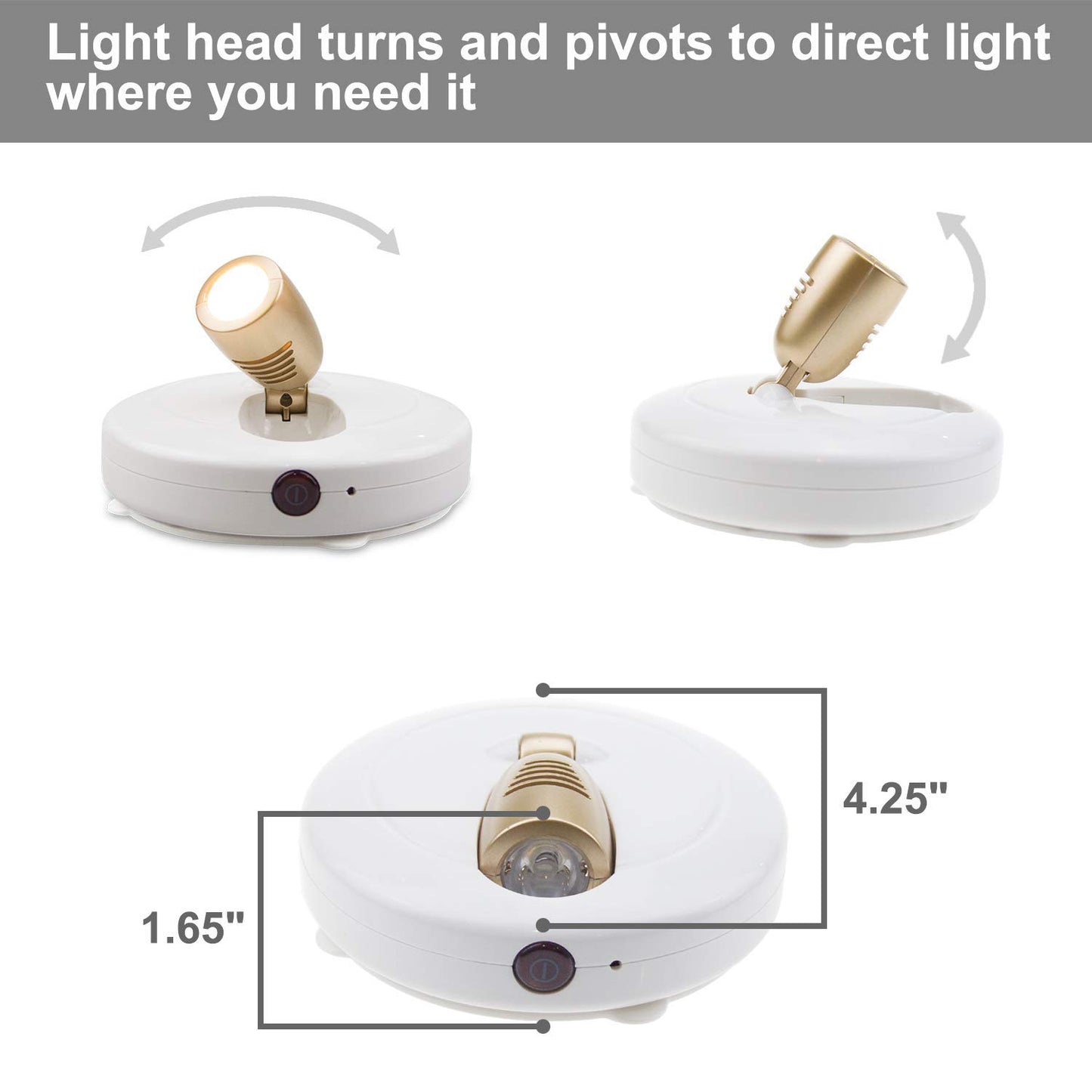 LED Accent Lights for Plants - Wireless (2-pack)