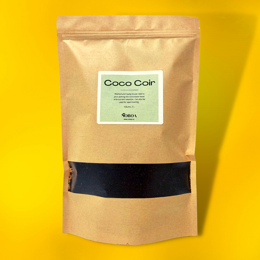 2 liter bag of coco coir for gardening