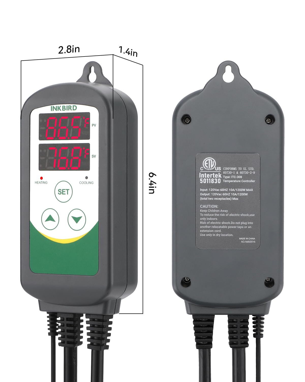 Inkbird ITC-308 Digital Temperature Controller