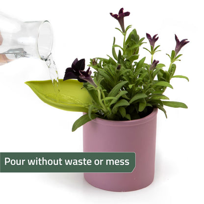 Leaf-Shaped Plant Watering Funnels (Set of 3)