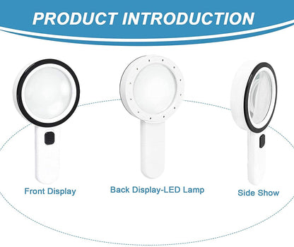 Magnifying Glass with LED Lights