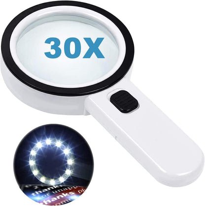 Magnifying Glass with LED Lights