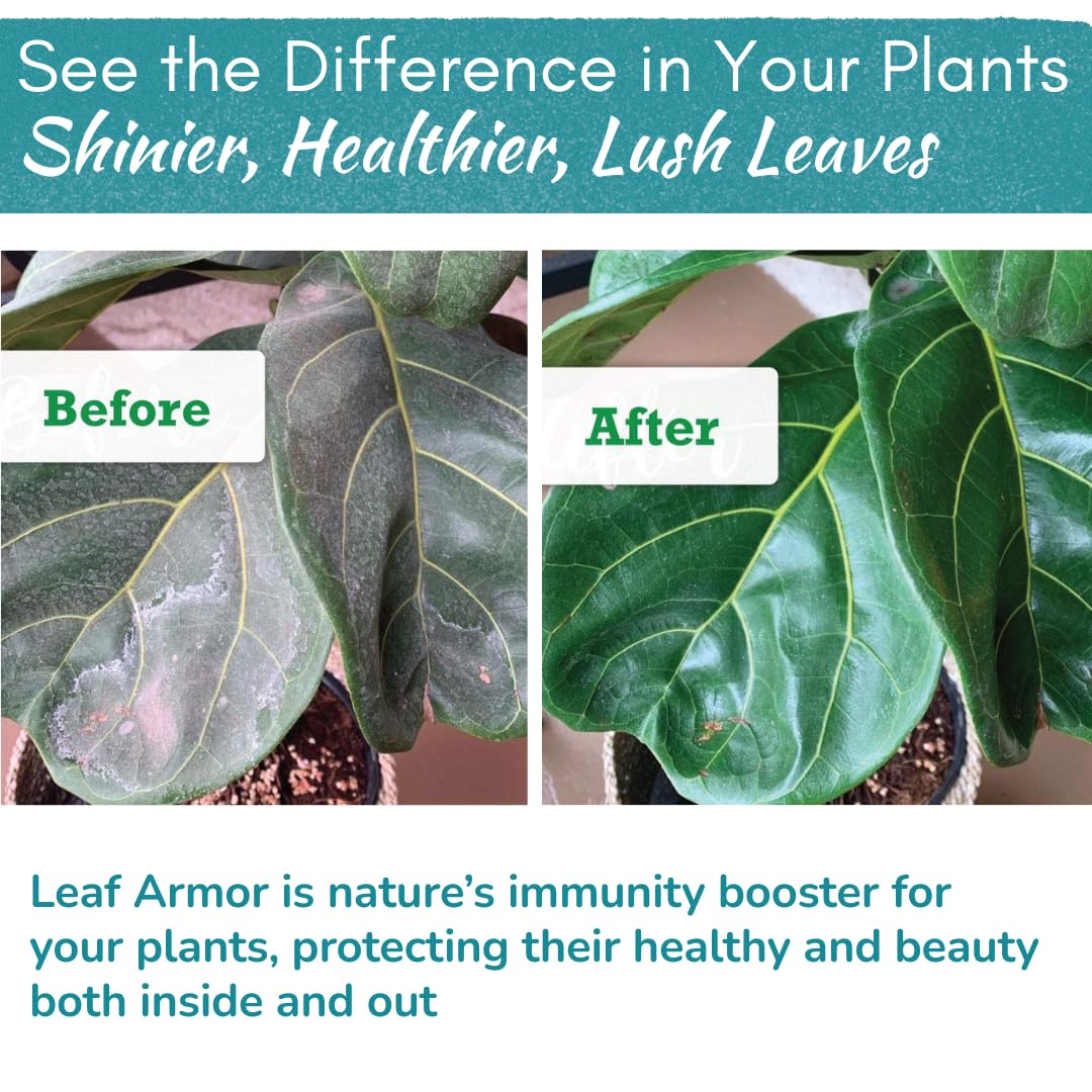 Houseplant Leaf Armor Organic Protectant & Shine Spray | 8 oz