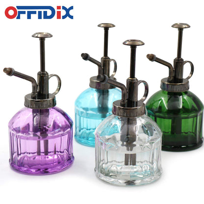 Green Glass Plant Mister