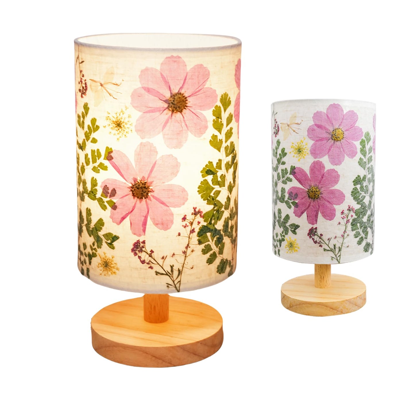 Pressed Flower Table Lamp
