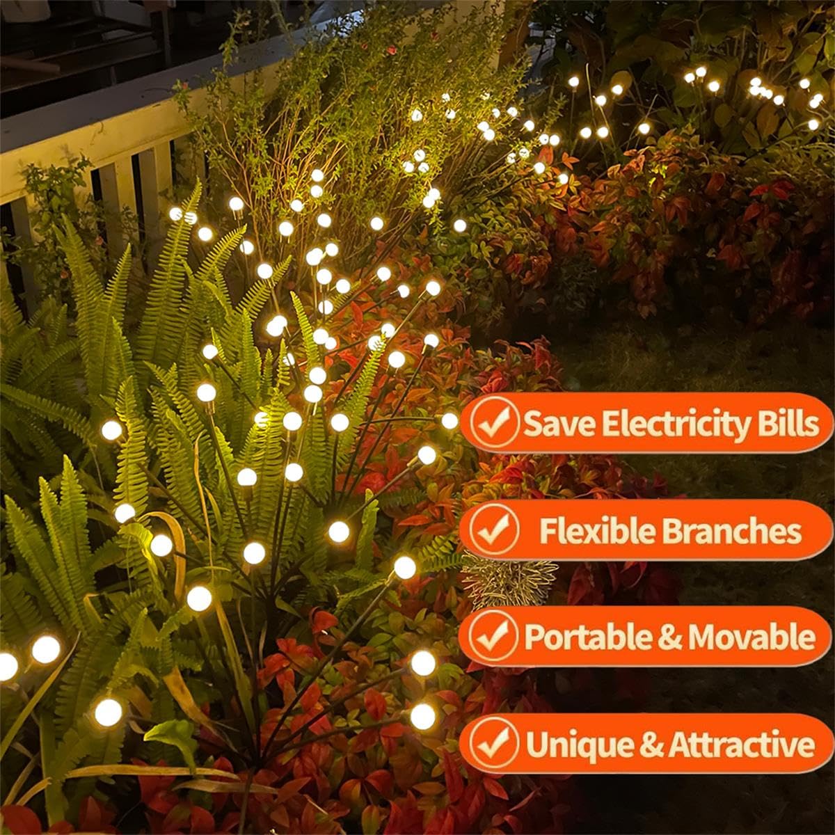 Swaying Solar Firefly Lights