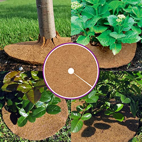 Coconut Fiber Mulch Mat (11.8" - 10 pcs)